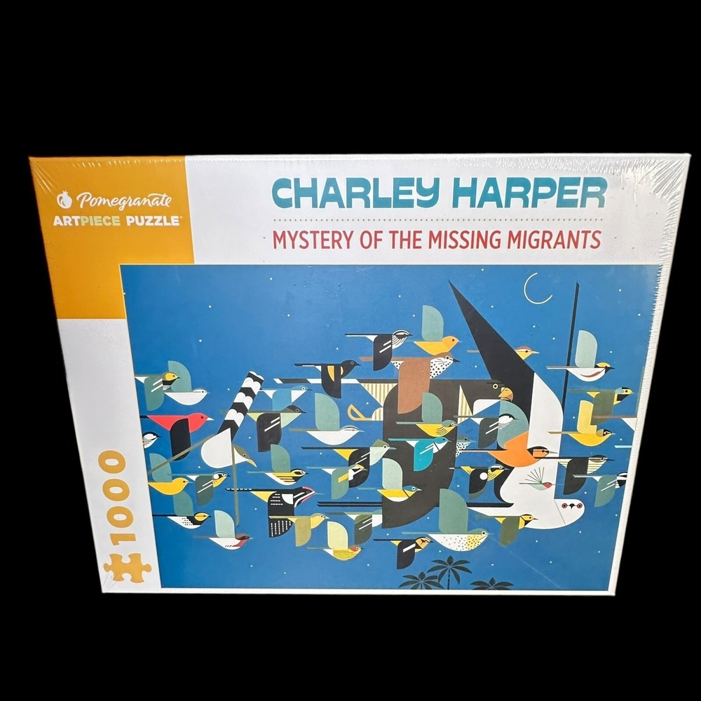 Mystery‎ of the Missing Migrants 1000 Jigsaw Puzzle Charlie Harper Pomegranate